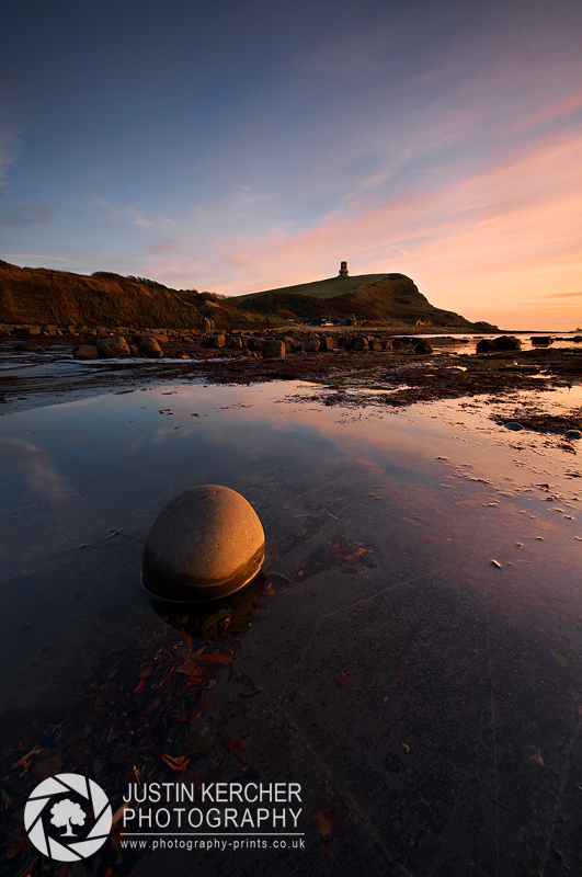 Dusk over Clevals Tower, Kimmeridge