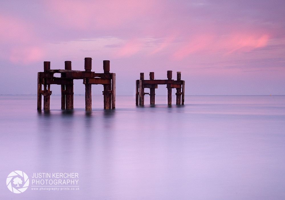 Pink Morning Over the Dolphins