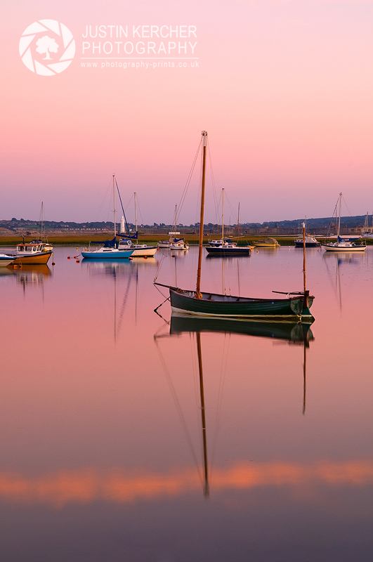 Rowing Boats at Dawn