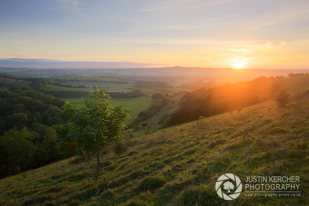 Sunset from Old Winchester Hill II