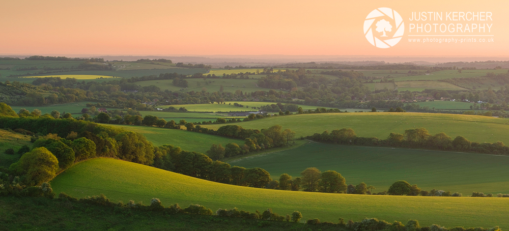 Sunset from Old Winchseter Hill II