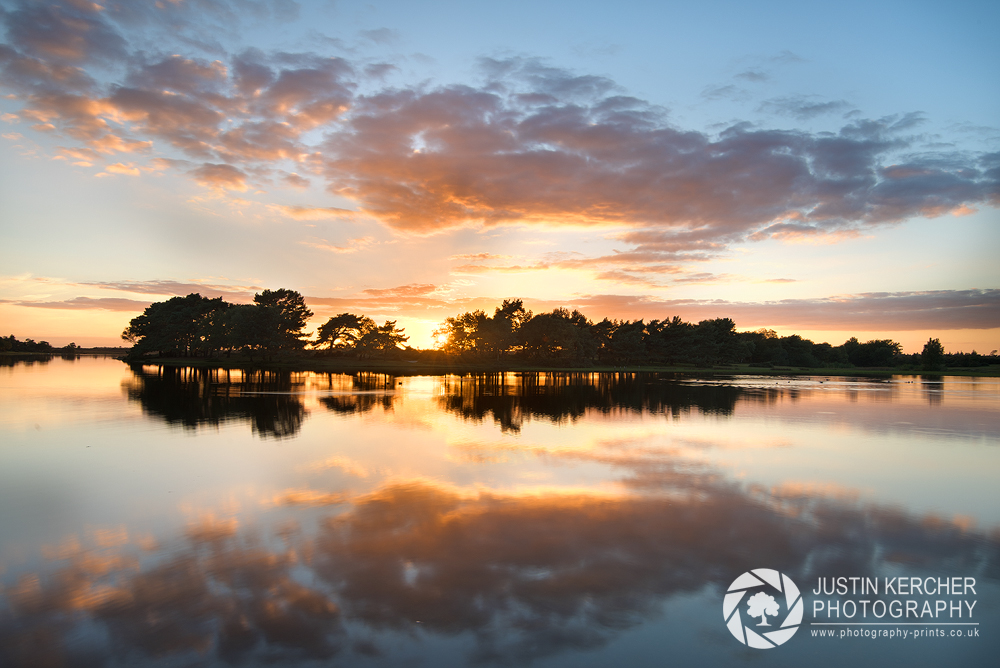 Hatchets Pond Sunset